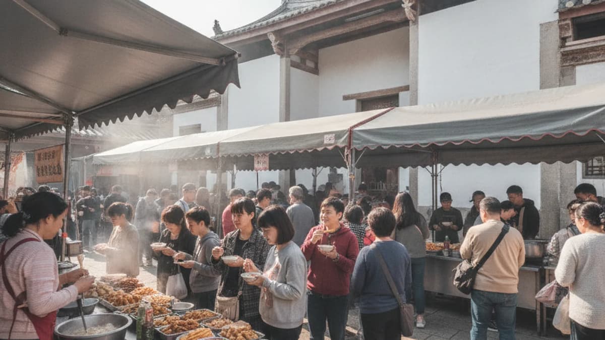 Cẩm nang du lịch Hsinchu 2026: Thành phố khoa học, đền cổ