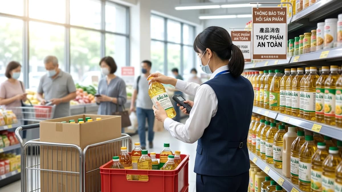 Dầu ăn nhiễm chất gây ung thư tại Đài Loan: Lo ngại về an toàn thực phẩm và thu hồi sản phẩm